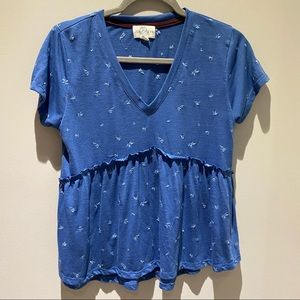 Francesca’s Peplum Top